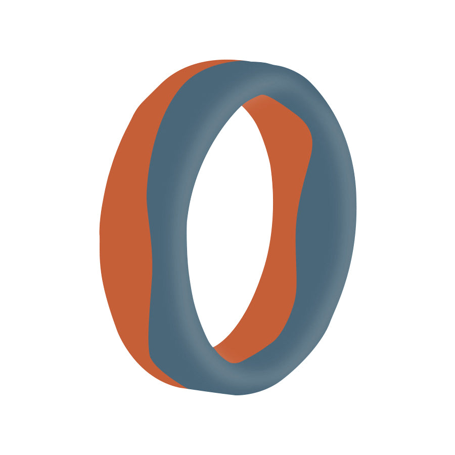 Two Tone Silicone Ring