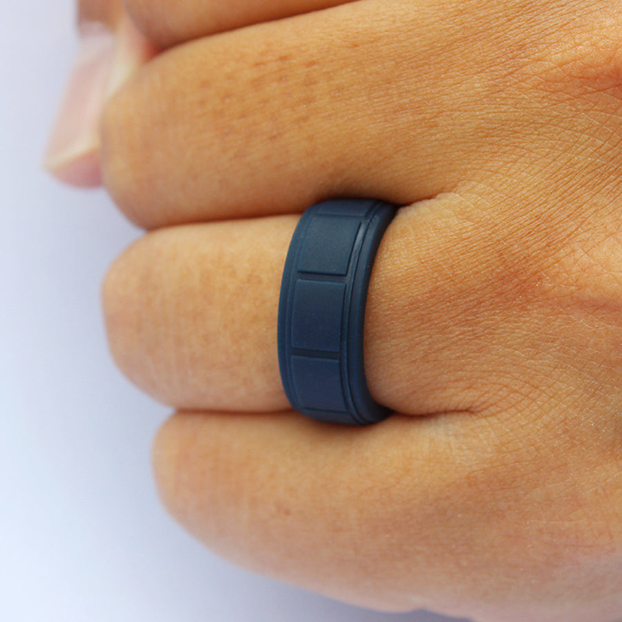 Unique Mens Silicone Wedding Bands