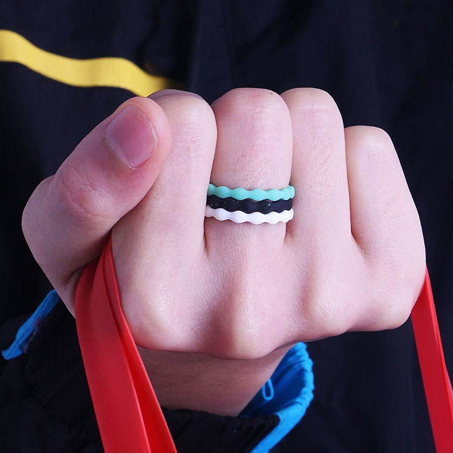 Stackable Silicone Rings