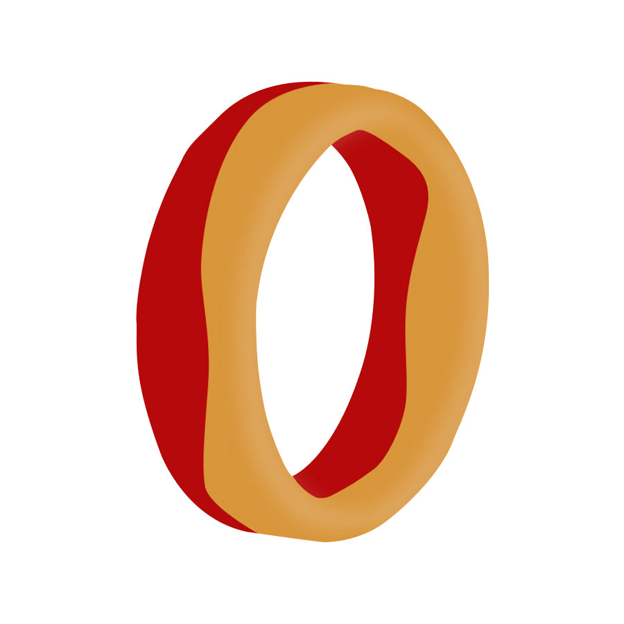 Two Tone Silicone Ring