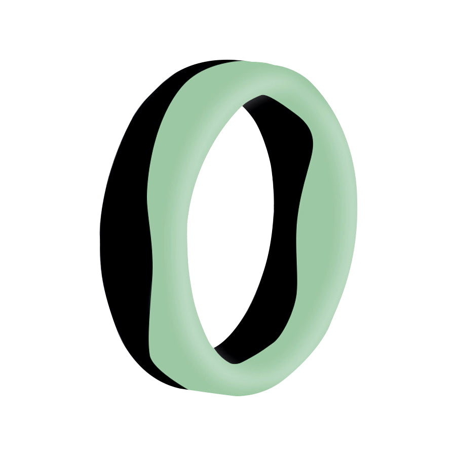 Two Tone Silicone Ring